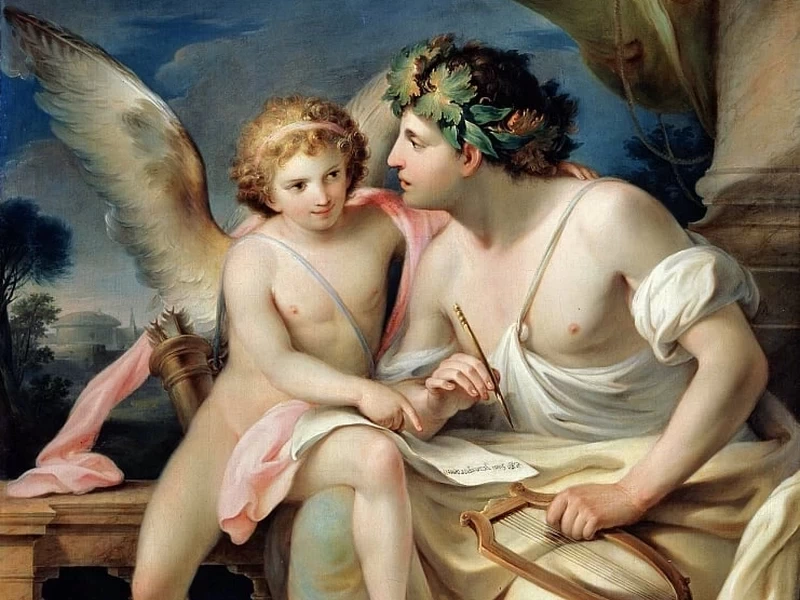 1731-Mariano Rossi - L'ispirazione del poeta